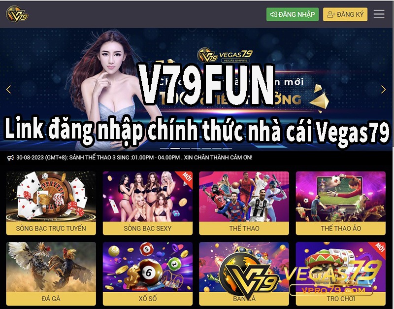 V79fun – Link đăng nhập chính thức nhà cái Vegas79